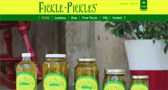 Desktop Screenshot of ficklepickles.com